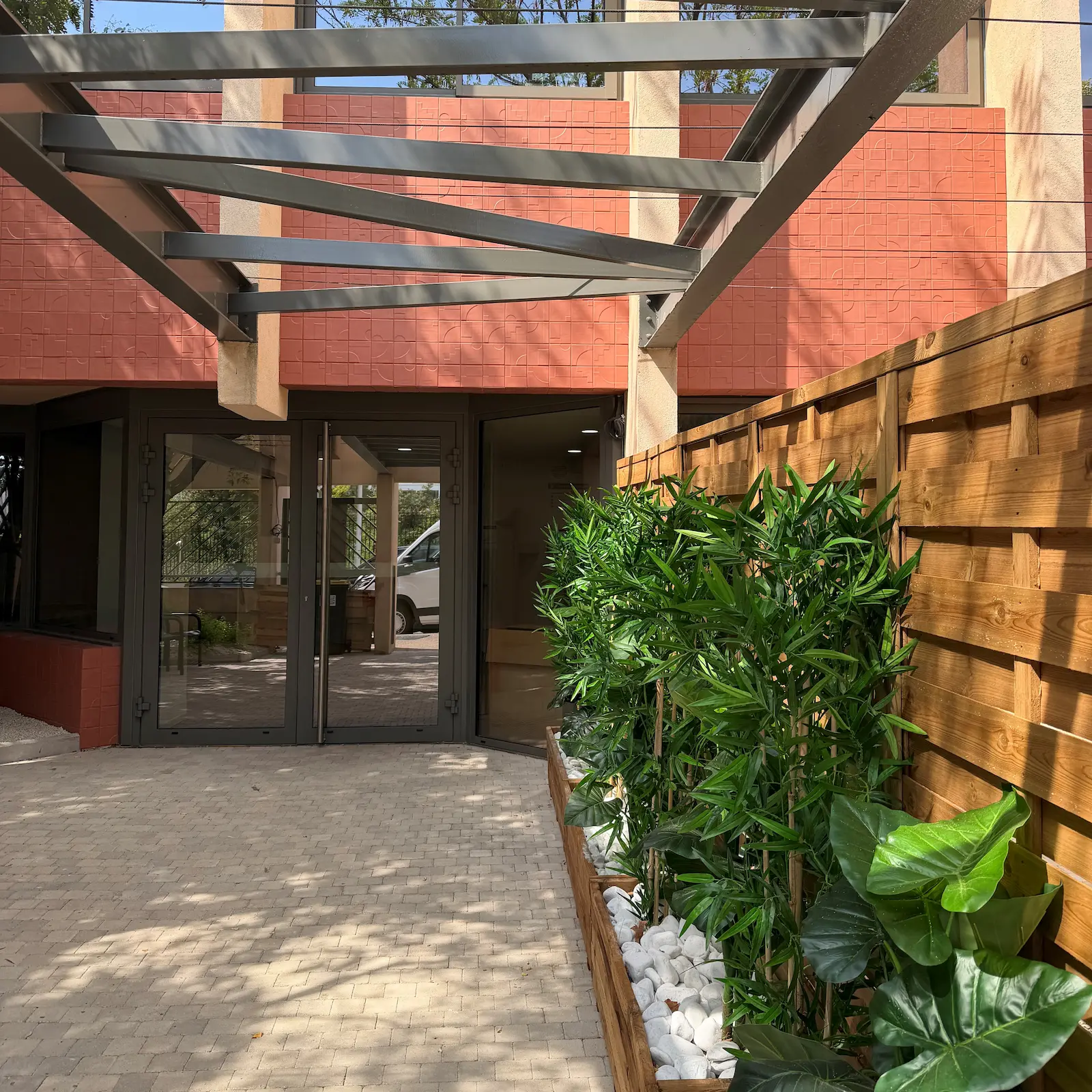Entrée du centre d’imagerie médicale Imagerie du Parc à Toulon